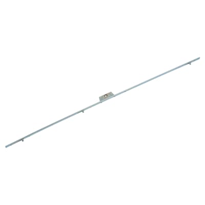 Single U-Rail Offset Espagnolette uPVC Window Lock - 1000mm Length - 20mm Backset - 8mm Cam