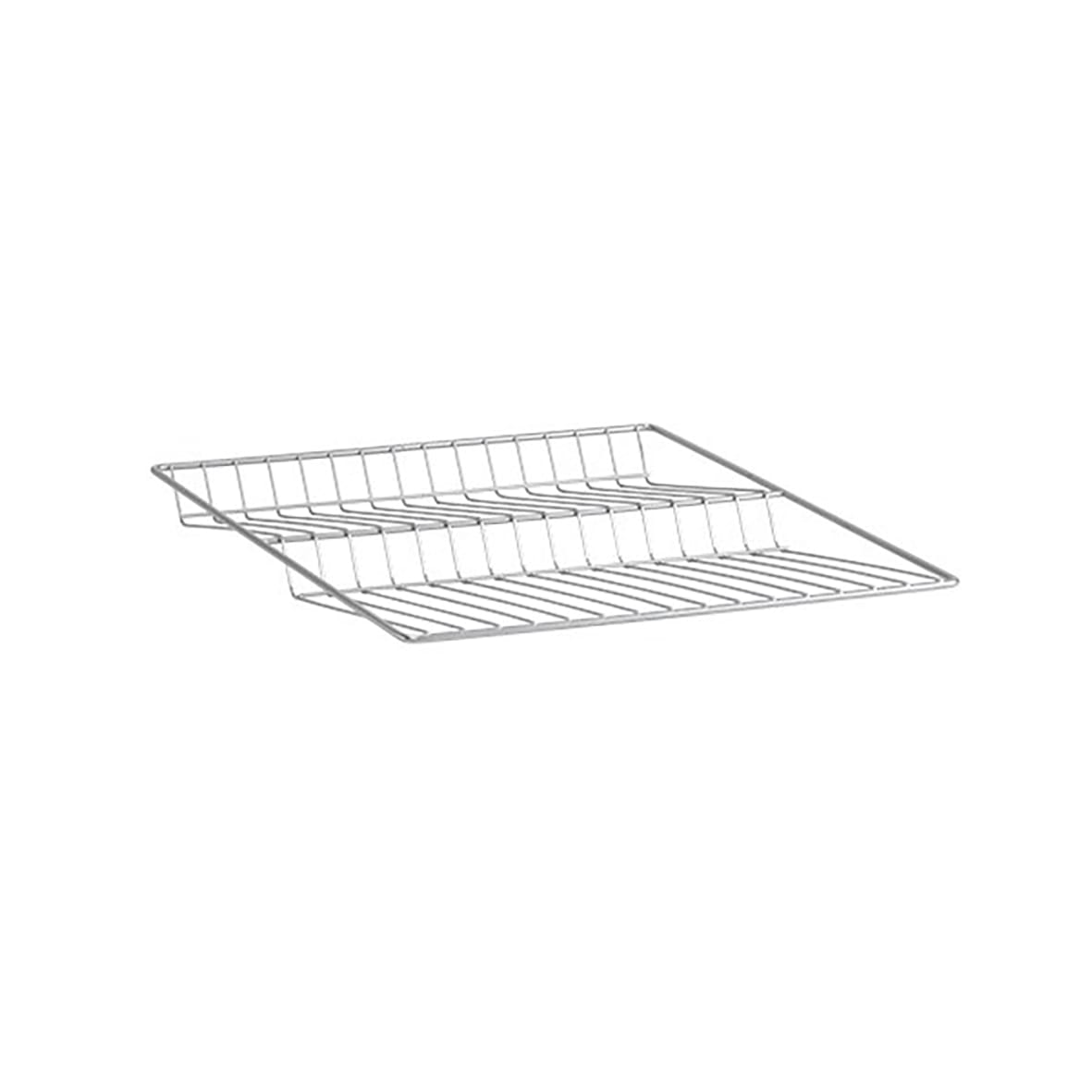Top Track System - Shoe/Bottle Rack - 527 x 427 x 50mm - Platinum