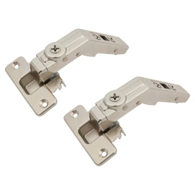 CLIP Top Bi Fold Cabinet Hinge - 60° - Sprung - Zinc Plated - Pair