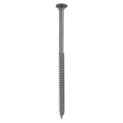 Fine Thread Bugle Head Drywall Screws - 4.8 x 100mm - Dark Grey Phosphate - Pack of 500