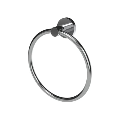 Style Towel Ring - 180 x 170 x 50mm - Polished Chrome