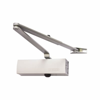 Overhead Fire Door Closer - Power Size EN 3-4 - Push/Pull Mounting - Silver