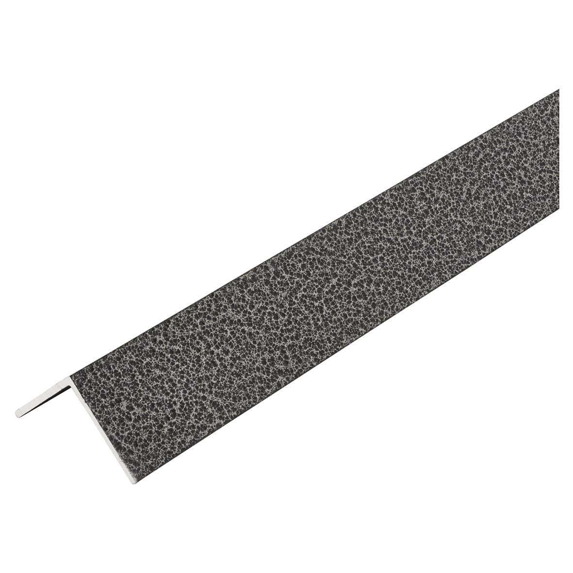 2500mm Aluminium Angle - Equal Sided - 23.5 x 23.5 x 1mm - Pewter Effect
