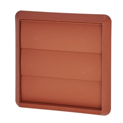 Gravity Wall Grille - 4"/100mm - Terracotta