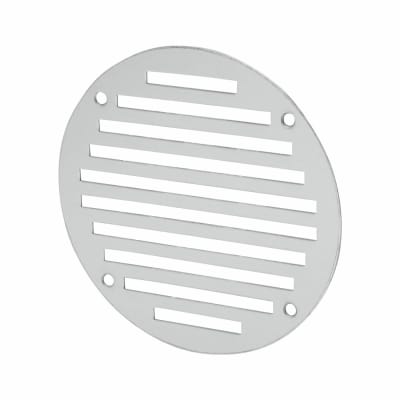 Circular Slotted Vent - 127mm - 4145mm² Free Air Flow - Satin Aluminium 238192P