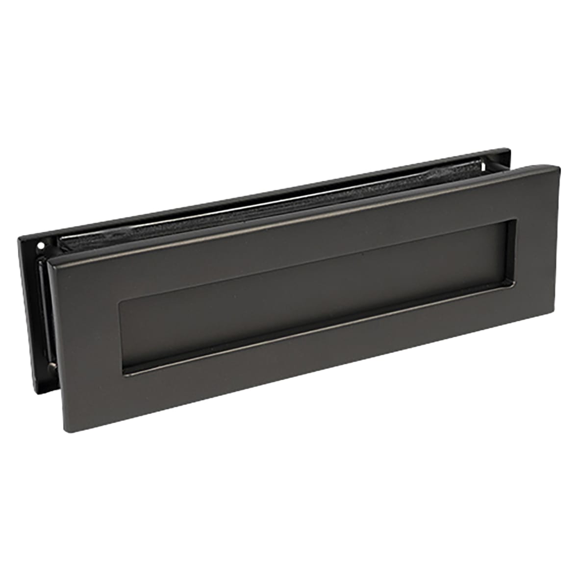 Traditional Letter Plate - 315 x 92mm - Door Thickness 42-72mm - Aged Bronze 027292P