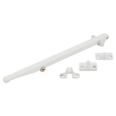 Craftsman Locking Bar Casement Window Stay - 11"/280mm Length - White
