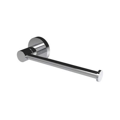 Style Round Toilet Roll Holder - 70 x 190 x 93mm - Polished Chrome