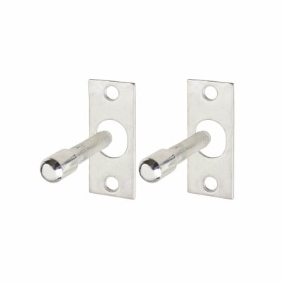 P125 Security Hinge Bolt - Bright Zinc Plated - Pack of 2