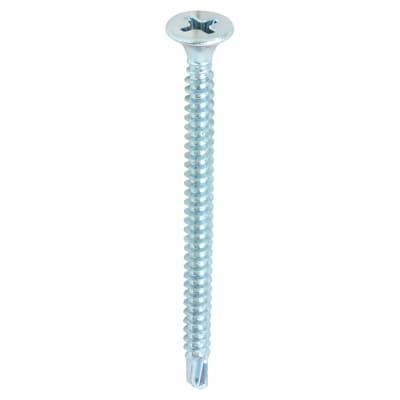 Self Drilling Fine Thread Drywall Screws - 3.5 x 50mm - Zinc - Pack of 1000
