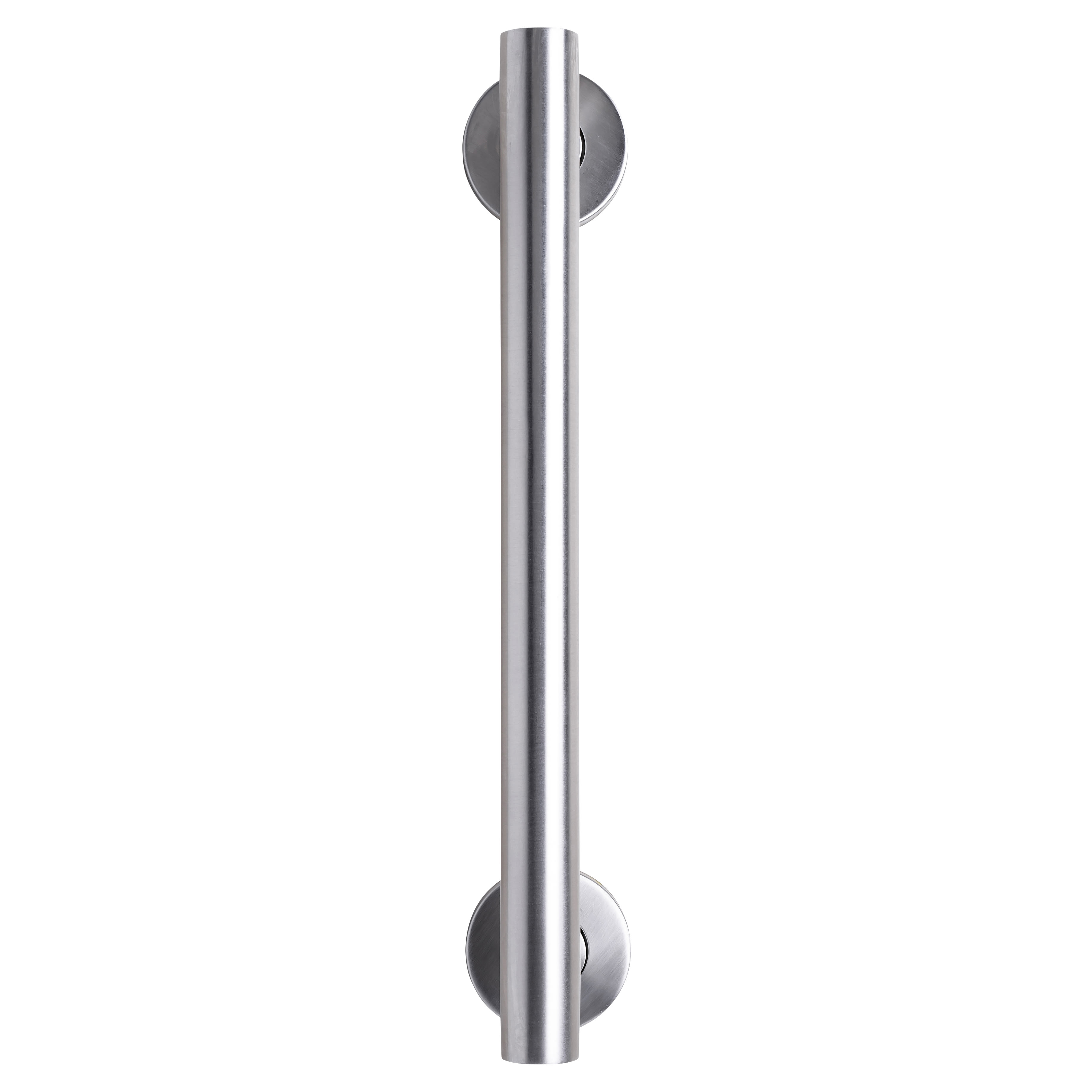 Callisto 35mm Stainless Steel Grab Rail - 450mm Length - Brushed Stainless Steel