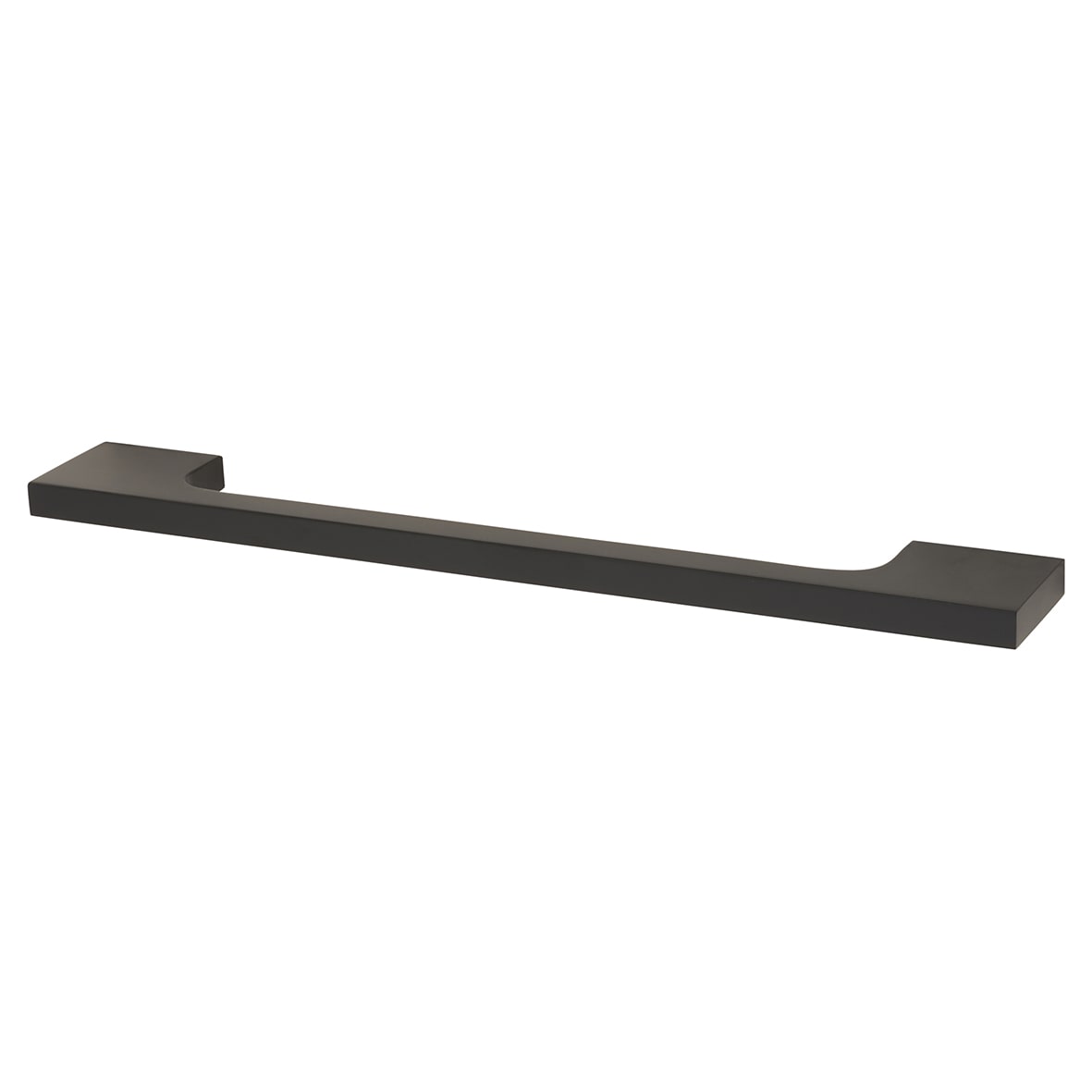 Bibury 8mm Slim D-Bar Cabinet Pull Handle - 192mm Centres - Matt Black