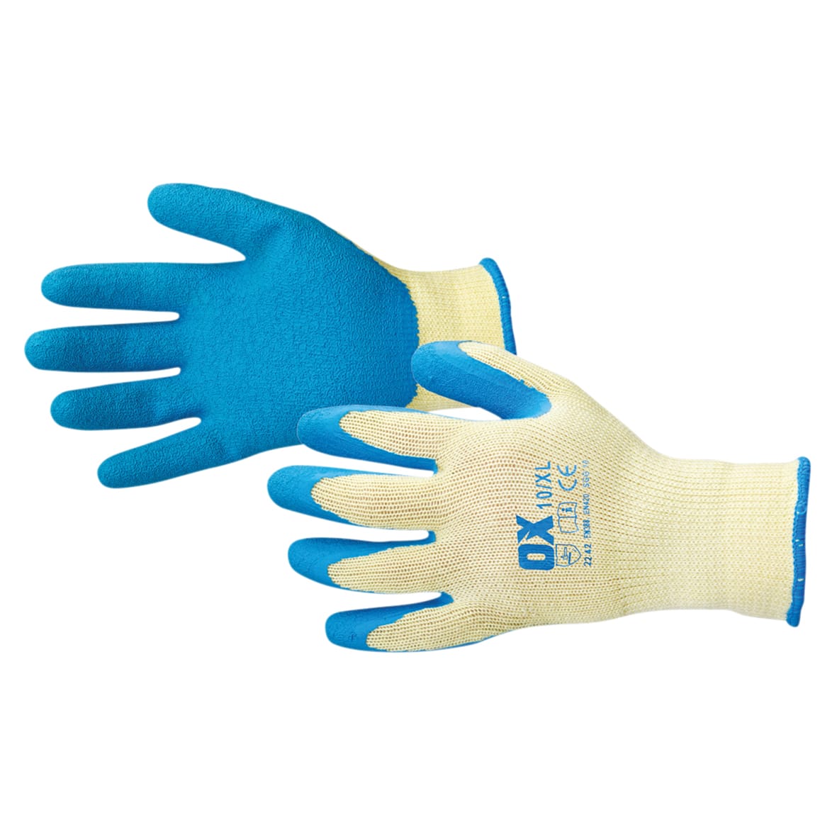 Pro Latex Grip Gloves - Large