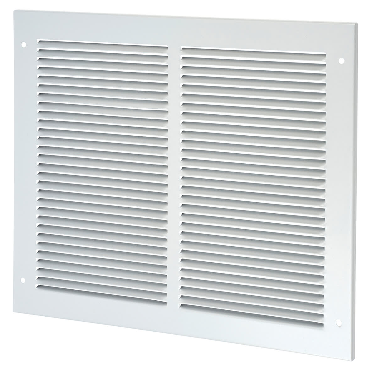 Vent Cover Grille - 350 x 300mm to suit Transfer Vent 300 x 250mm - Satin Silver
