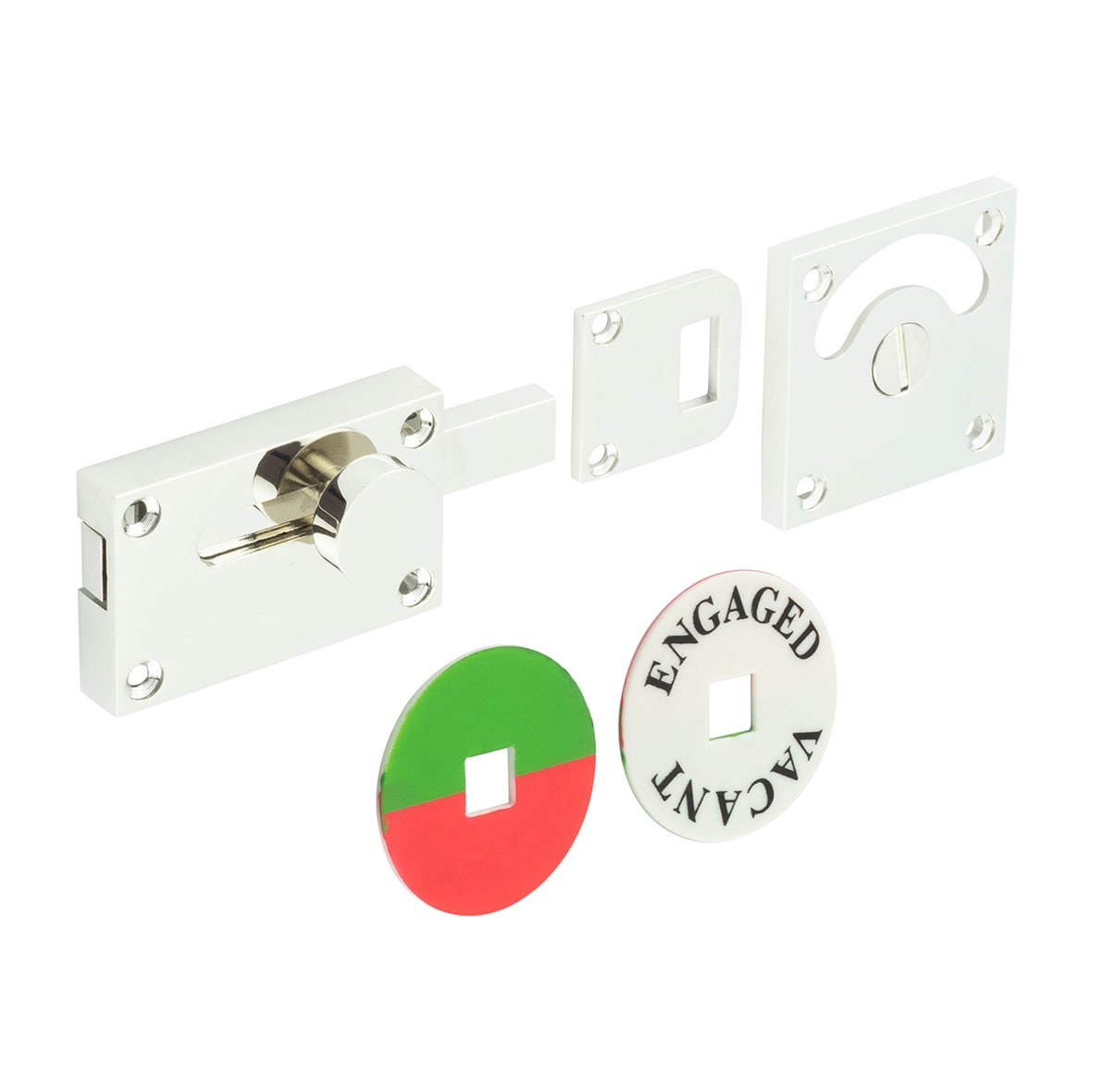 Indicator Bolt - Polished Nickel