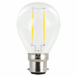 LED Omni 2W BC-B22 LED Filament Mini Globe Lamp - 2700K Warm White