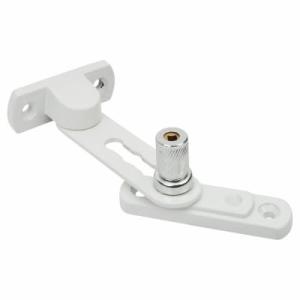 Child Safety Window Restrictor - 85 x 70 x 18mm - White - Pack of 1 with 1 Key