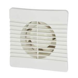 FLAT100S Flat Axial Extractor Fan - 4"/100mm - White