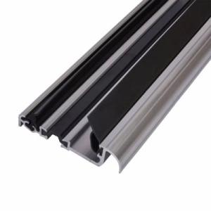 Low Height Macclex Threshold - 1800mm Length - Inward Opening Doors - Mill Aluminium