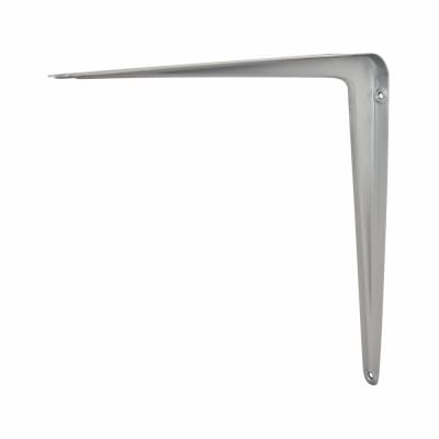 London Pattern Shelf Bracket - 300 x 250mm - Silver 713303P