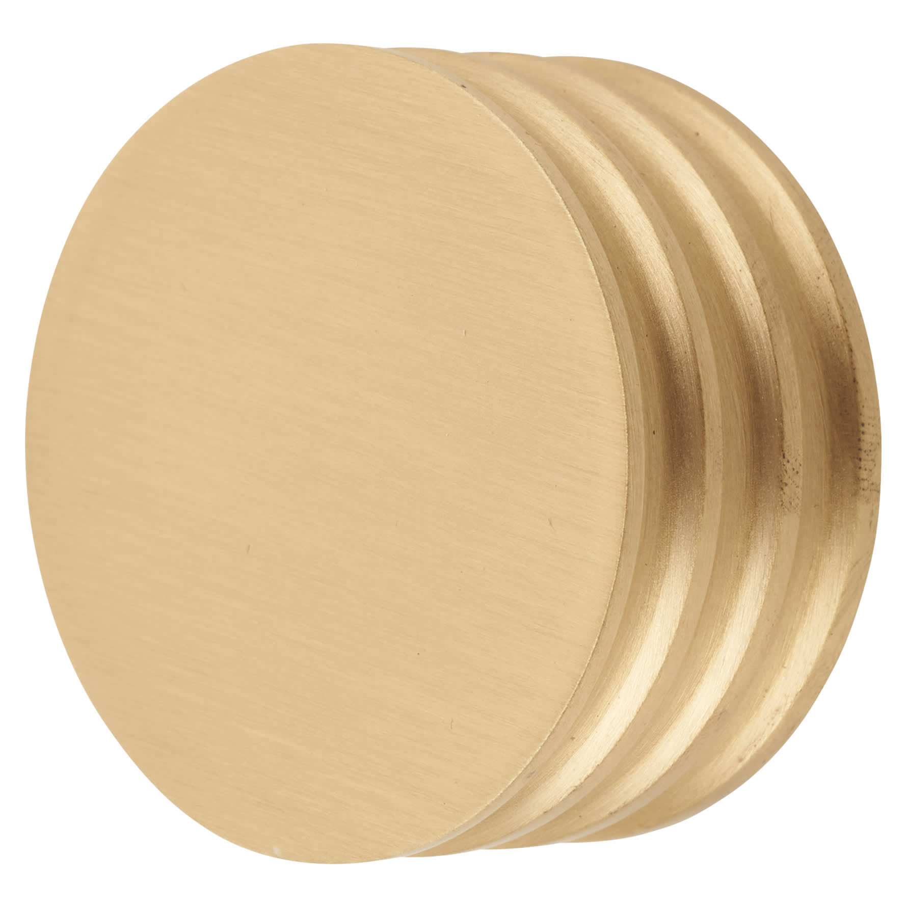 Hoxton Sturt Round Cabinet Knob - 40mm Diameter - Satin Brass