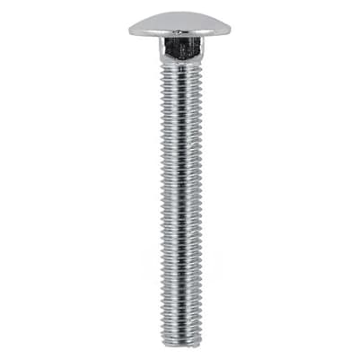 Carriage / Coach Bolt - M8 x 50mm - A2 Stainless Steel - Pack of 5