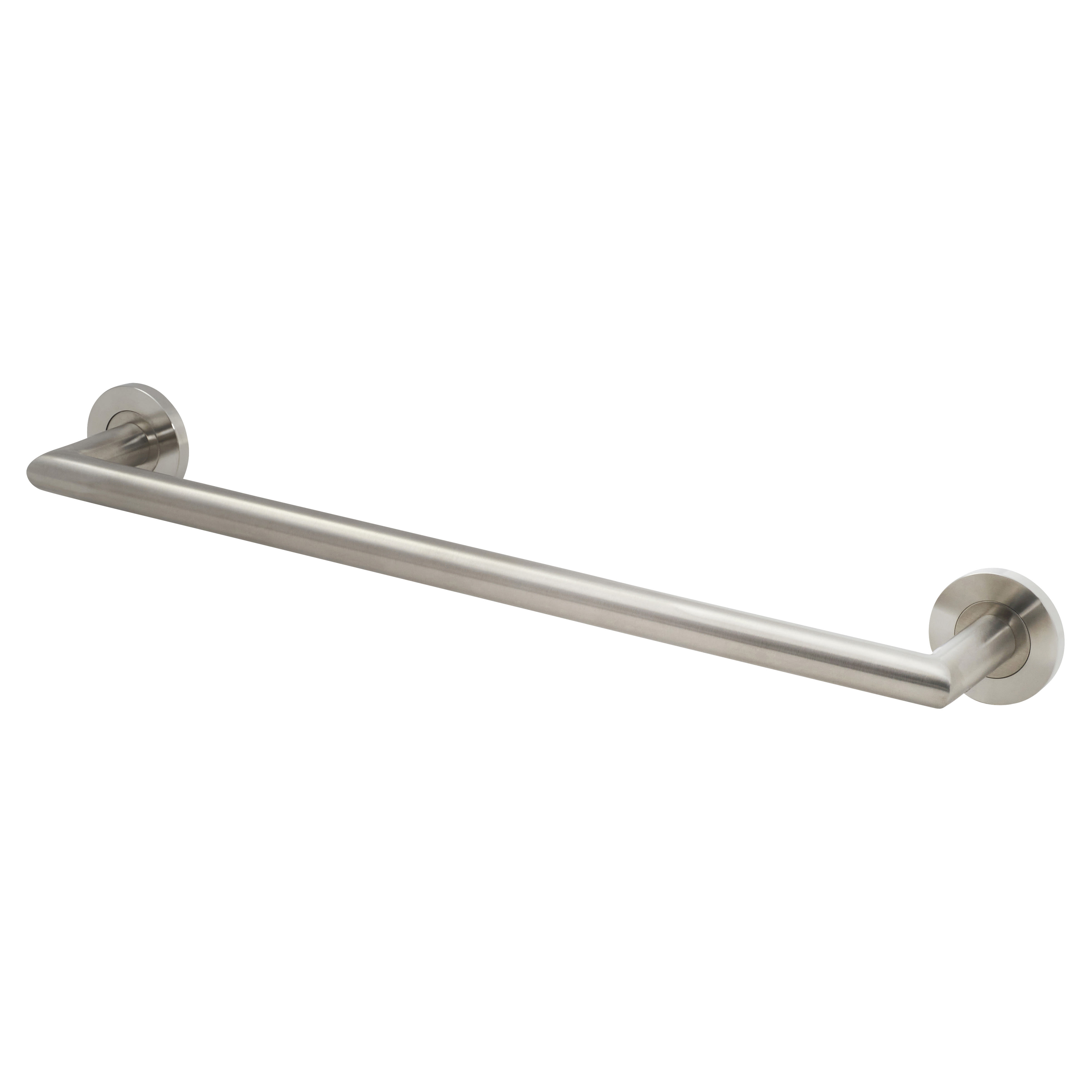 Classic Round Towel Rail - 653 x 67 x 19mm - Satin Stainless Steel