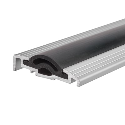 Cyclone Seal - 2100mm Length - TDS Threshold - Inward Opening Doors - Silver