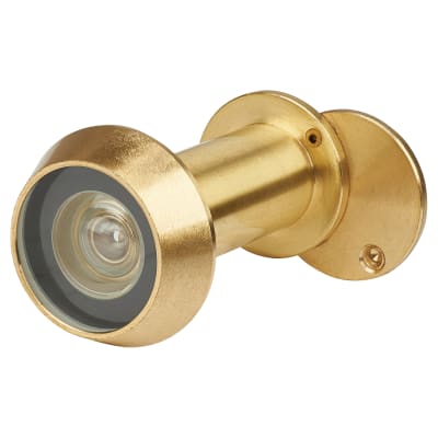 200° Fire Rated Door Viewer - Door Thickness 35-55mm - Satin Brass 428013P