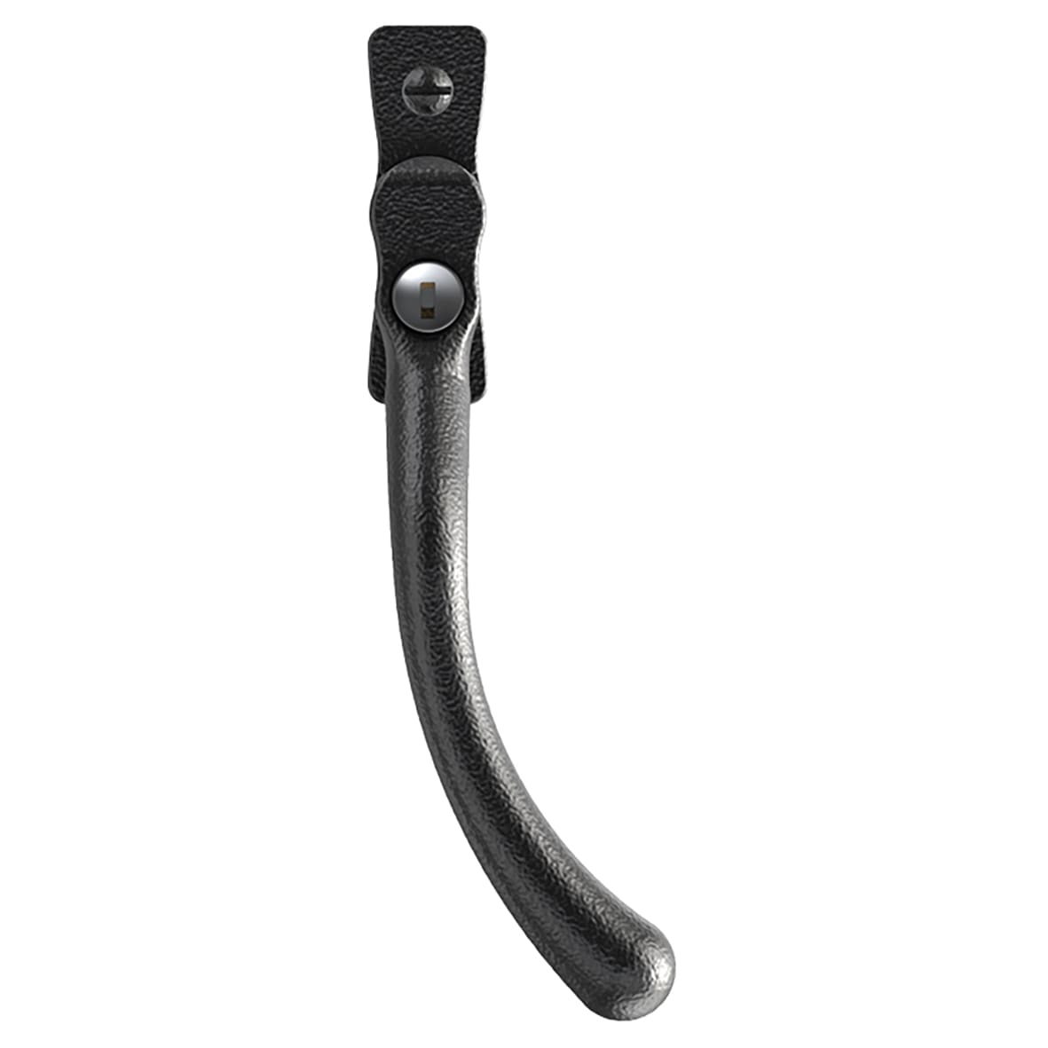 Heritage Pear Drop Locking Espagnolette Casement Window Handle - Right Hand - Heritage Black