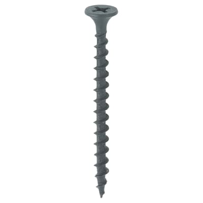 Coarse Thread Bugle Head Drywall Screws - 3.5 x 50mm - Dark Grey Phosphate - Pack of 1000