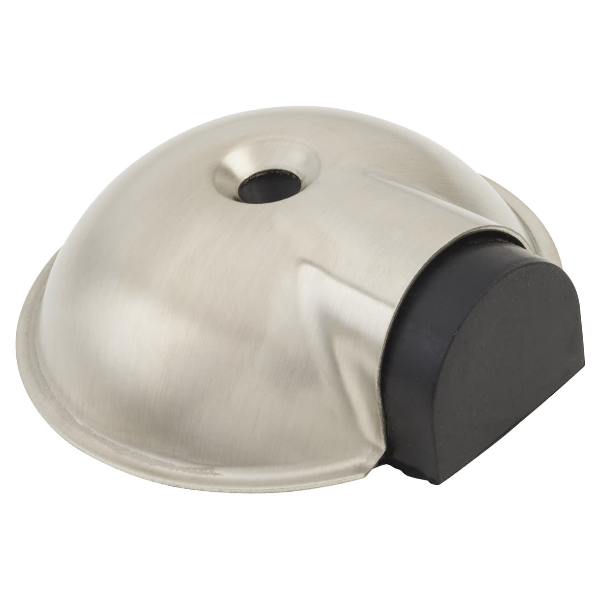 AR334I Heavy Duty Circular Floor Door Stop - 68 x 22mm - Satin Stainless Steel