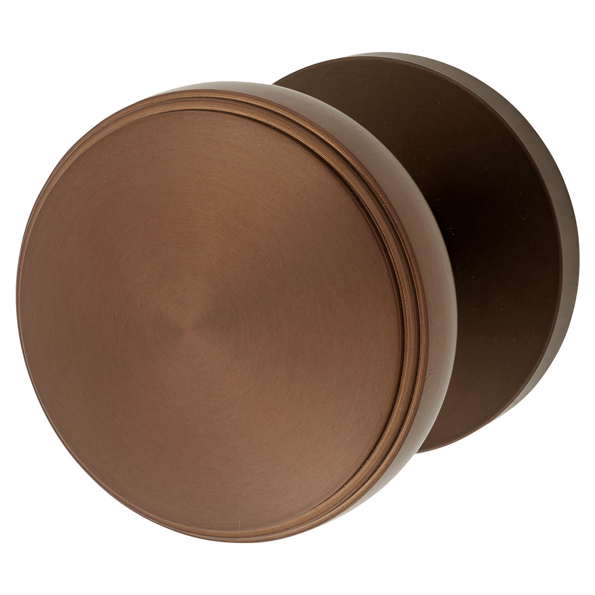Dark Bronze Classic Mortice Door Knob - 60mm Rose Diameter