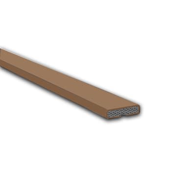 Plain Fire Only Intumescent Strip -/60 - 15 x 4 x 2100mm - Brown - Pack of 10