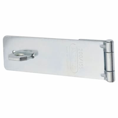 200 Traditional Hasp & Staple - 155 x 47mm - Zinc Plated