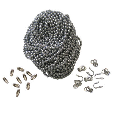 Ball Chain - No. 6 - 10m Chain - Chrome Plated