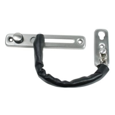 Security Door Chain - 90 x 34mm - Satin Stainless Steel