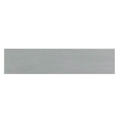 Aluminium Kick Plate - 1000 x 150 x 1.2mm - No Screw Holes - Satin Anodised