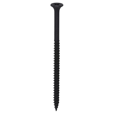 Fine Thread Bugle Head Drywall Screws - 4.2 x 75mm - Dark Grey Phosphate - Pack of 200