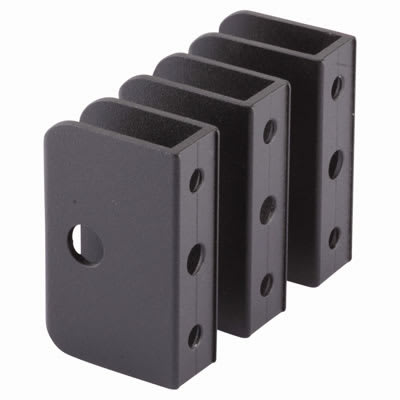 Pro Wall/Panel Bracket - 17-21mm Panels - Black Fine Textured