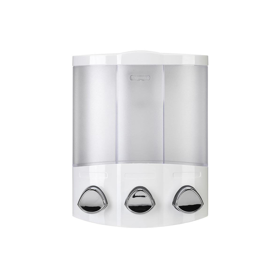 Euro Wall Mounted Trio Soap Dispenser - 180 x 100 x 230mm - White