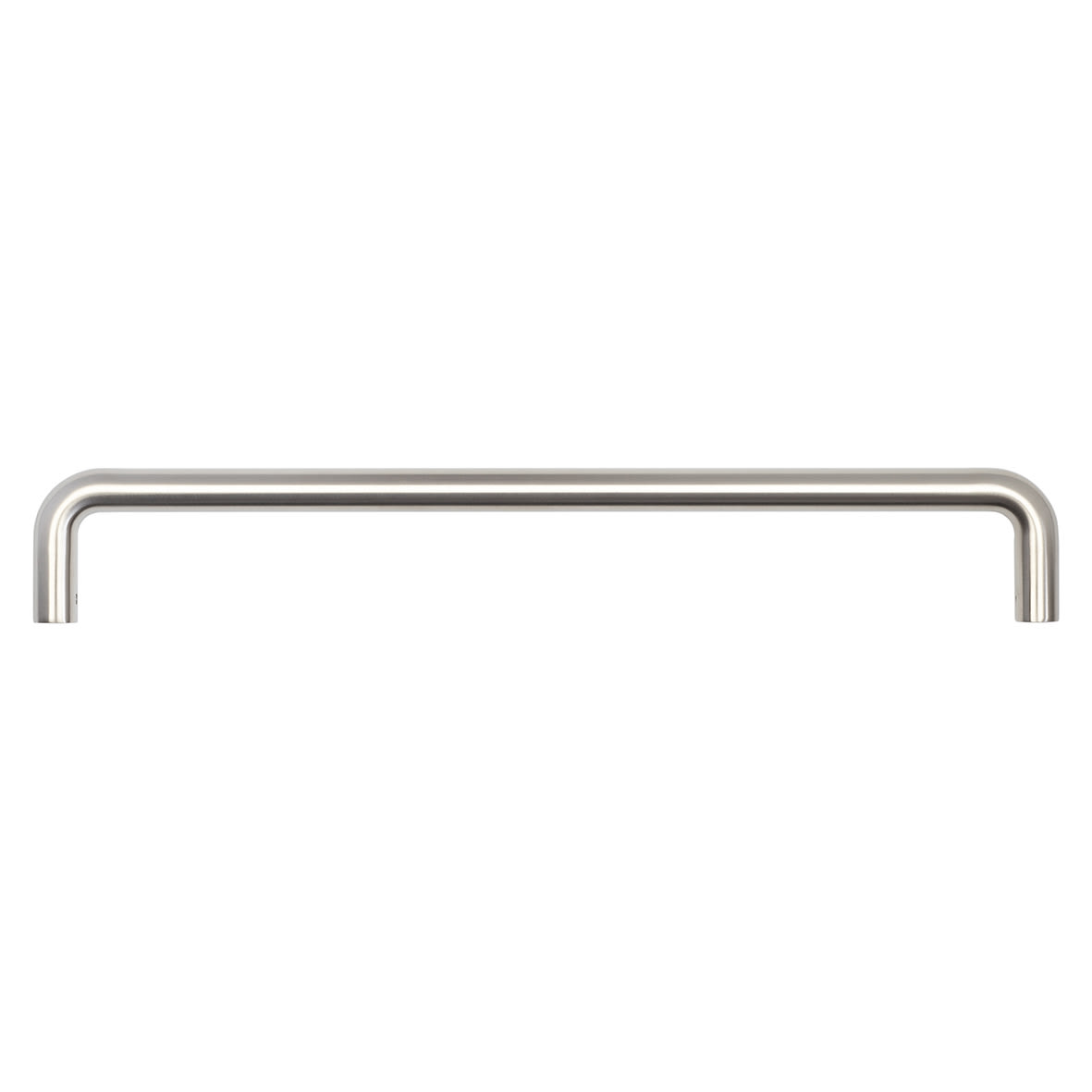 Satin Stainless Steel 19mm D-Bar Door Pull Handle - Screw Fix - 425mm c/c