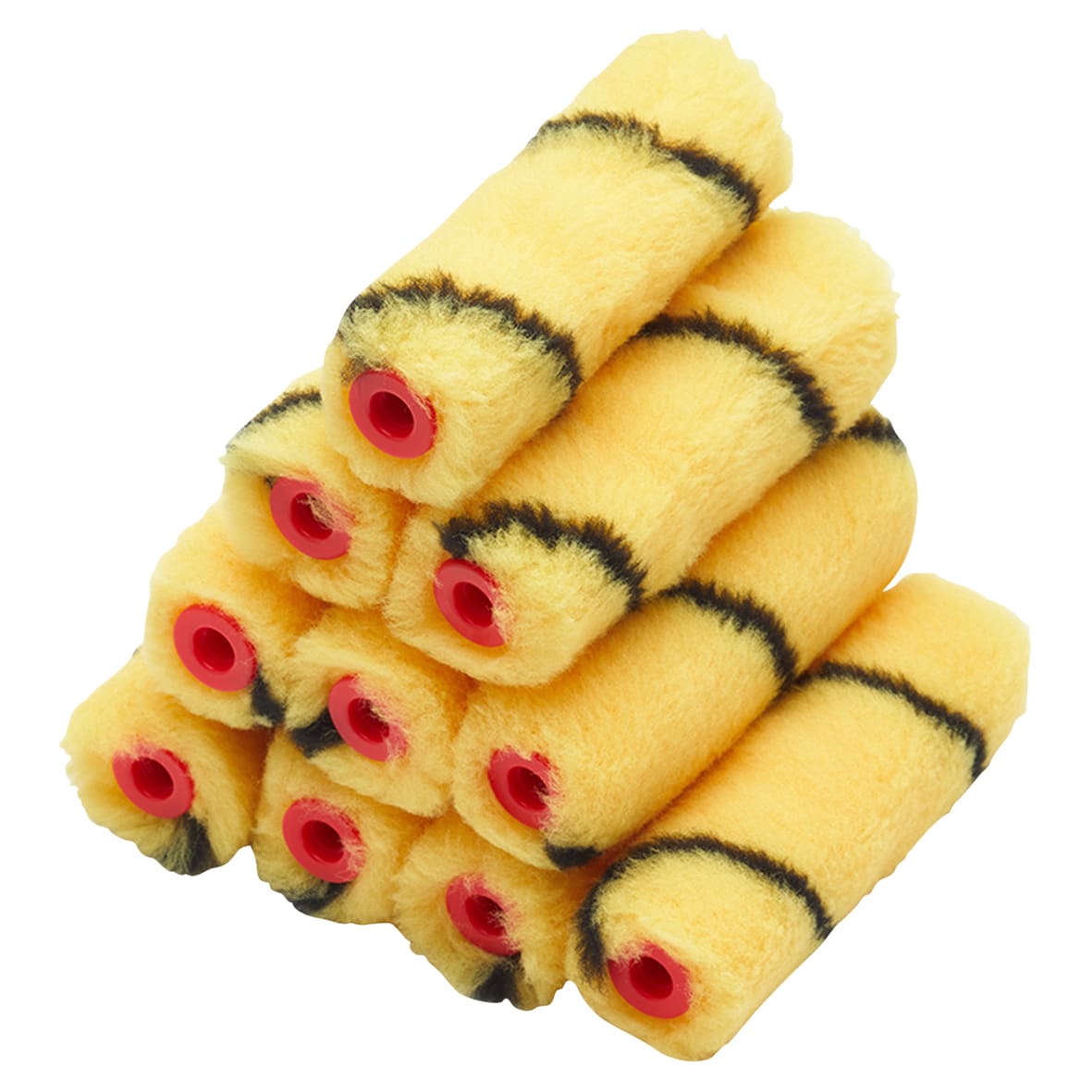 Tiger Medium Pile Mini Paint Roller Sleeves - 102mm/ 4" Width - Pack of 10