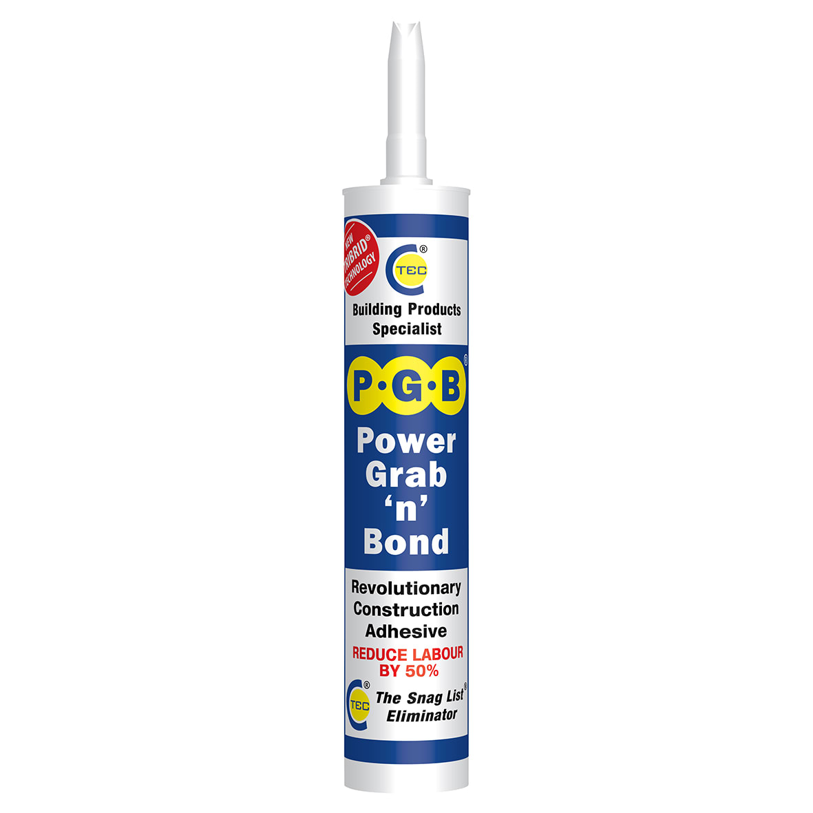 Power Grab N Bond Adhesive - Solvent Free - 290ml - Black