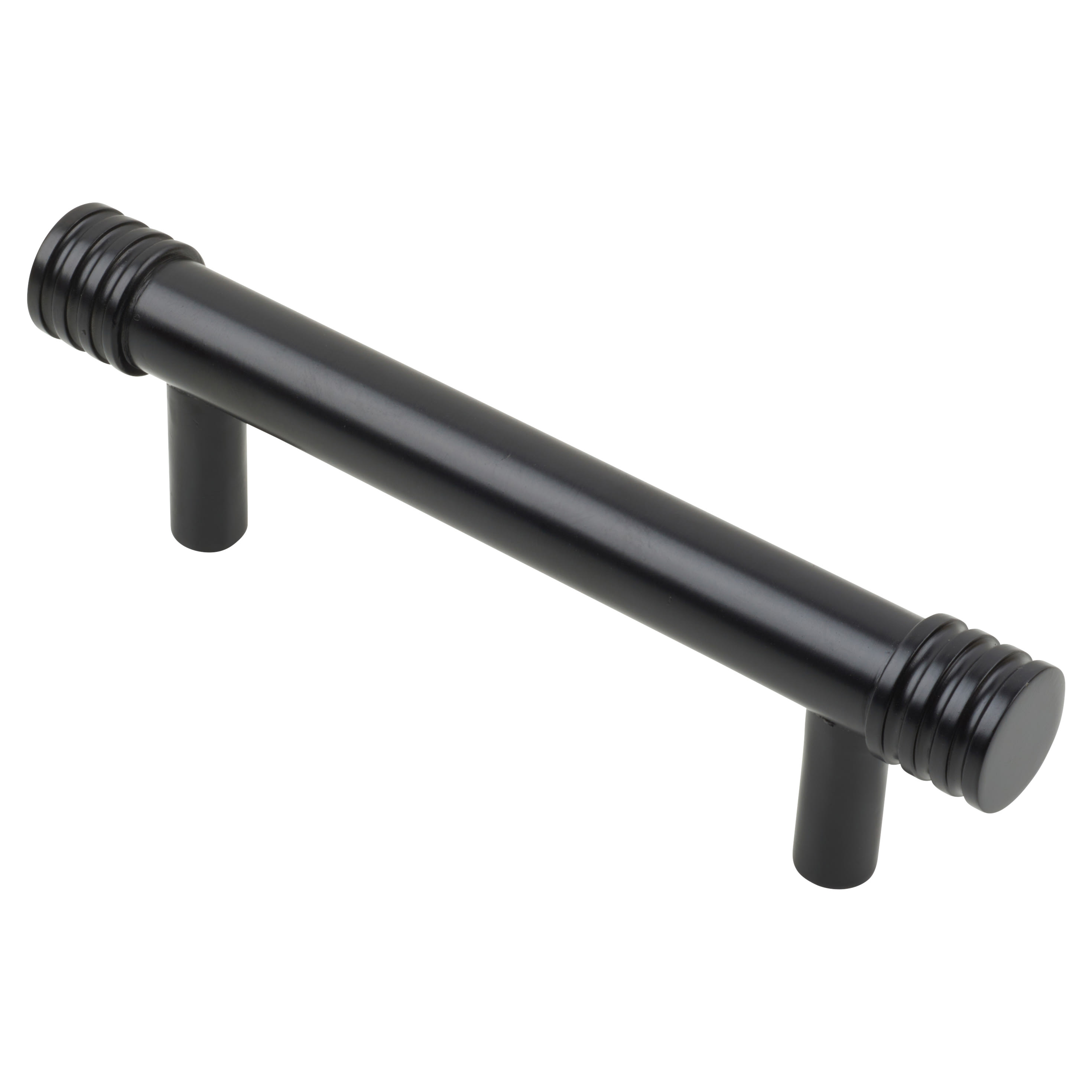 Hoxton Sturt 15mm T-Bar Cabinet Pull Handle - 96mm Centres - Matt Black