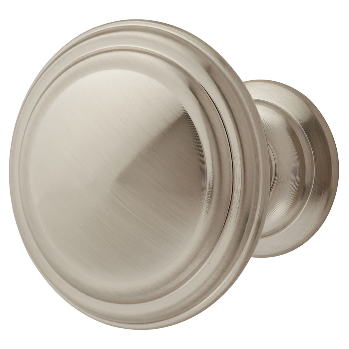 Hythe Round Cabinet Knob - 37mm Diameter - Satin Nickel