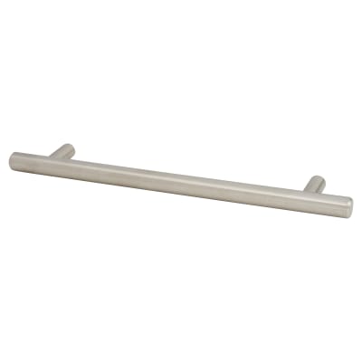 12mm T-Bar Cabinet Pull Handle - 160mm Centres - Satin Stainless Steel