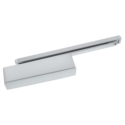 2321B.T.S.SES Cam Action Overhead Fire Door Closer - Size 2-4 - Push Side - Silver Softline Cover