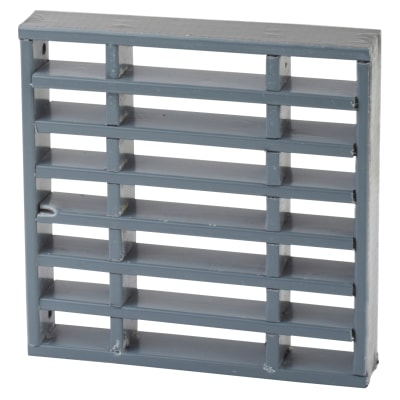 Intumescent Air Transfer Vent - - 150 x 150mm - Silver