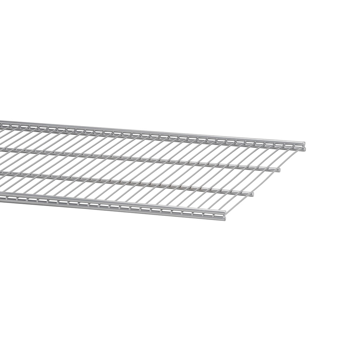 Top Track System - Click In Ventilated Wire Shelf - 607 x 494mm - Platinum